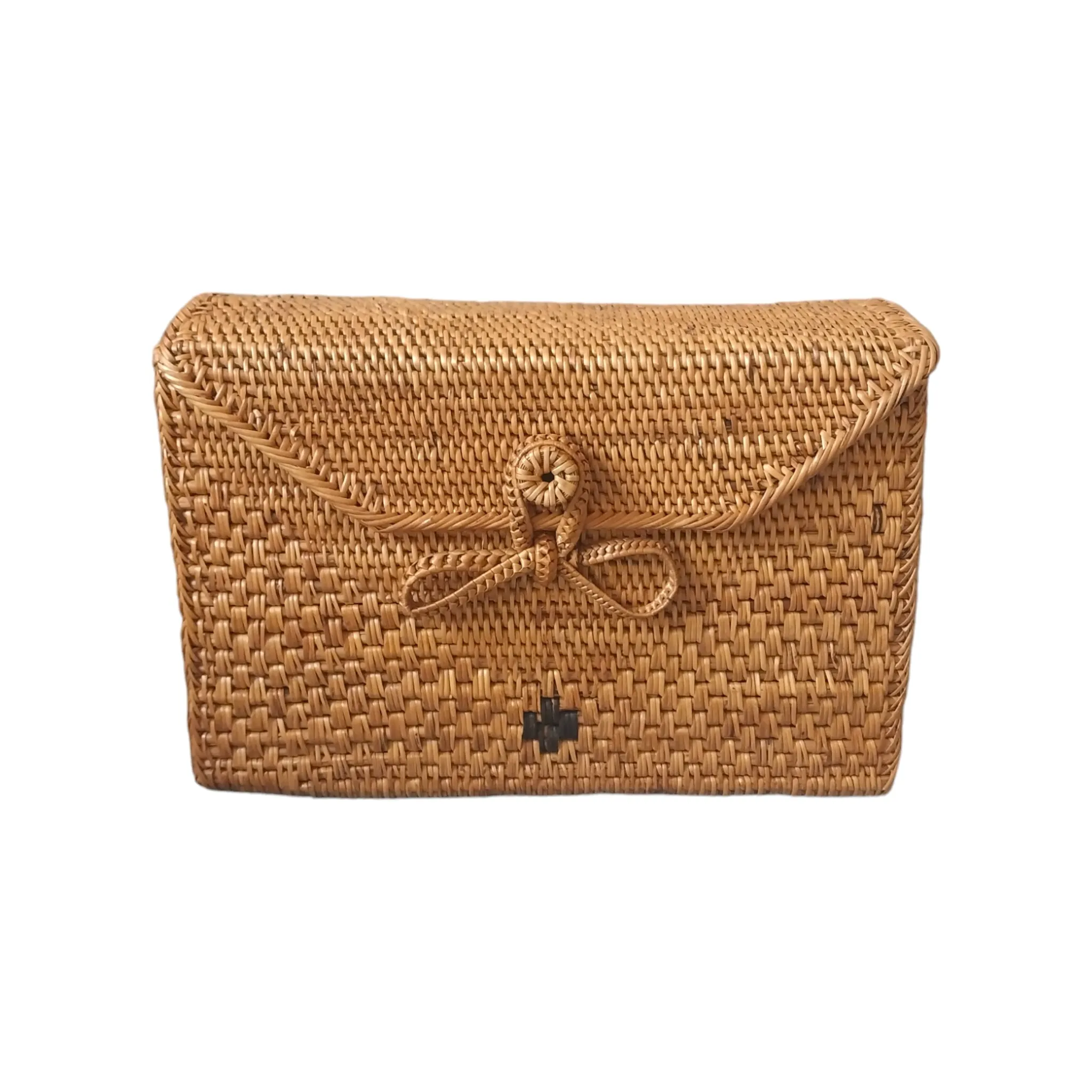 Rectangle Basket Rattan Bag