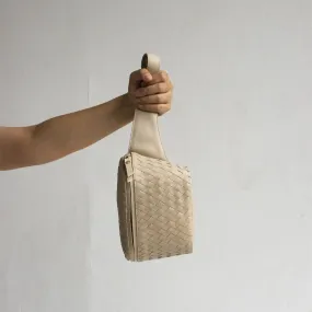 Remy Woven Bag -Bone