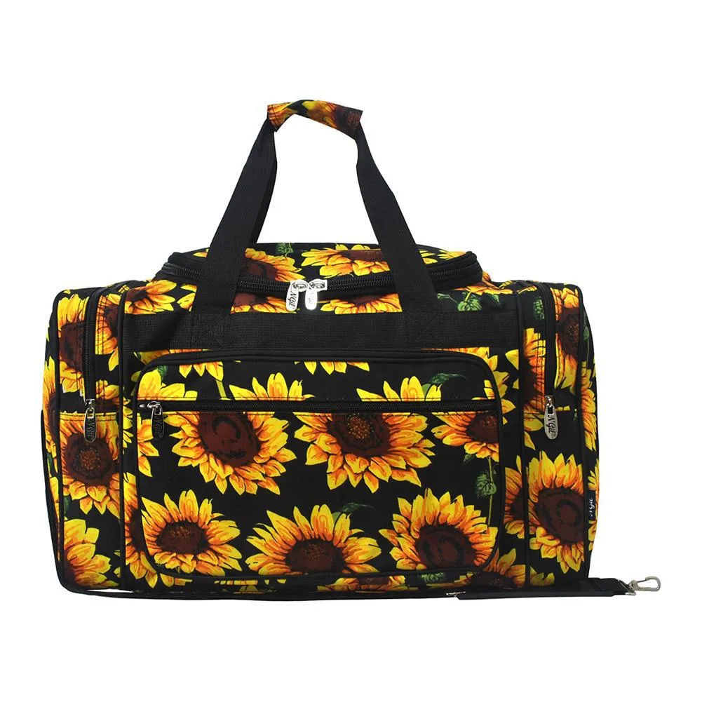 SALE! Sunflower NGIL Canvas 20 Duffle Bag