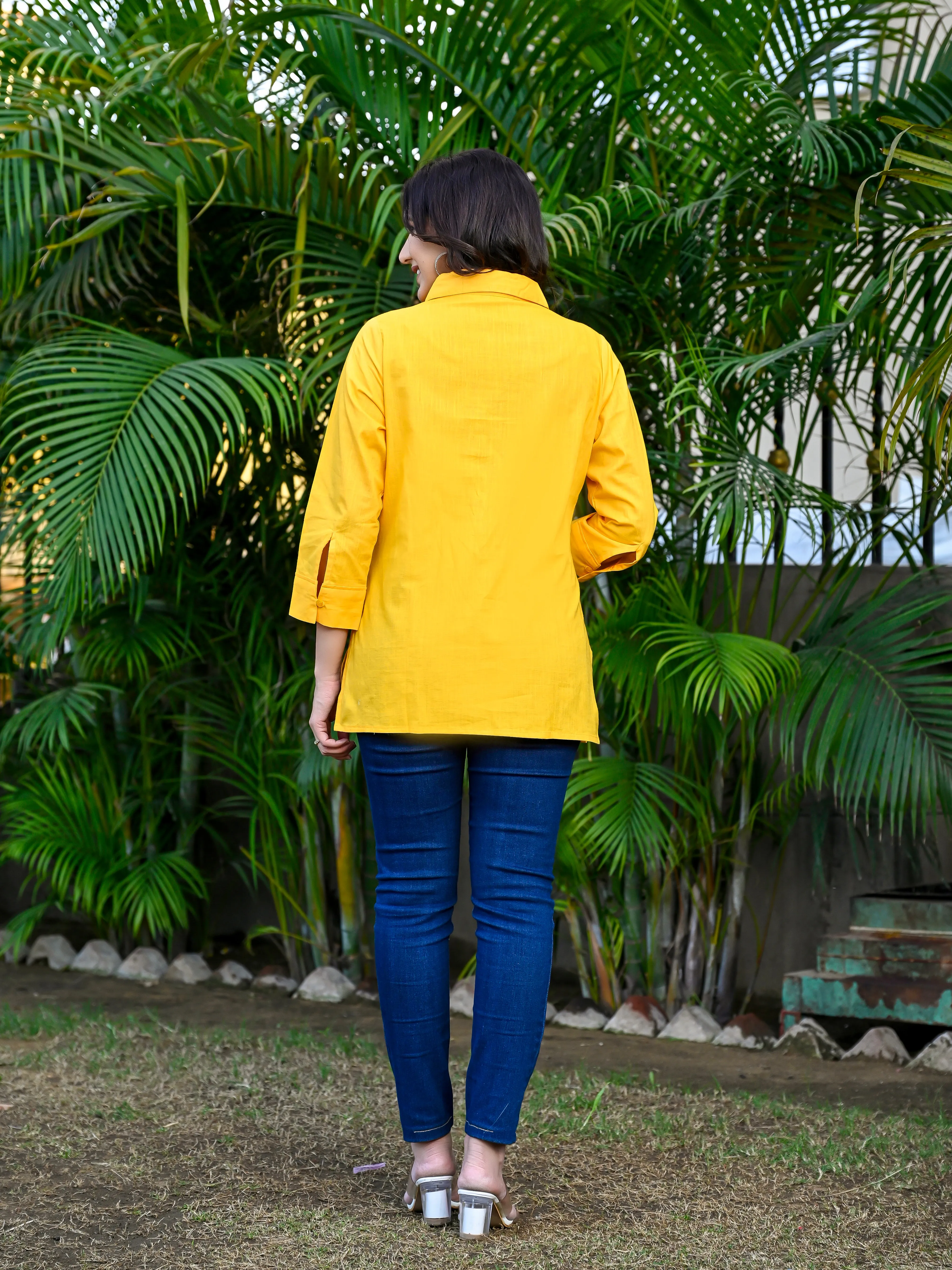 Solid Mango Tunic