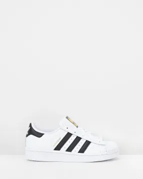 Superstar Foundation Pre School White/Black