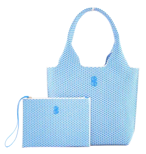 Sutton City Tote - Blue Diamond - Medium