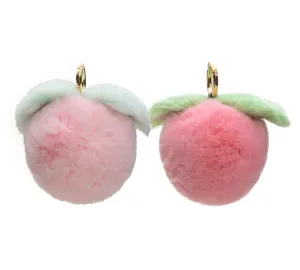 TARRAMARRA® Fluffy Peach Keyring