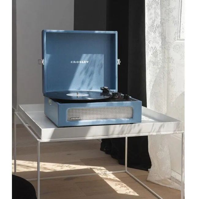 Voyager 2-Way Bluetooth Record Player | Washed Blue