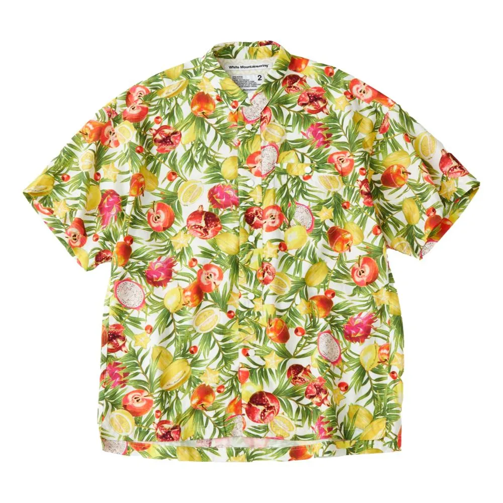 WHITE MOUNTAINEERING FRUIT PATTERN HALF SLEEVES SHIRT-MULTI