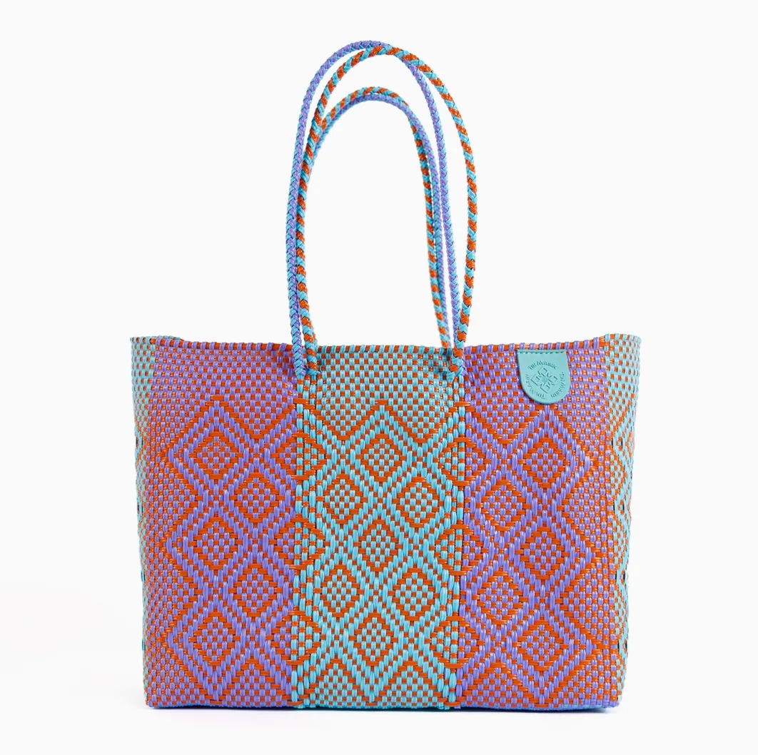 Woven Super Tote ? Sunset