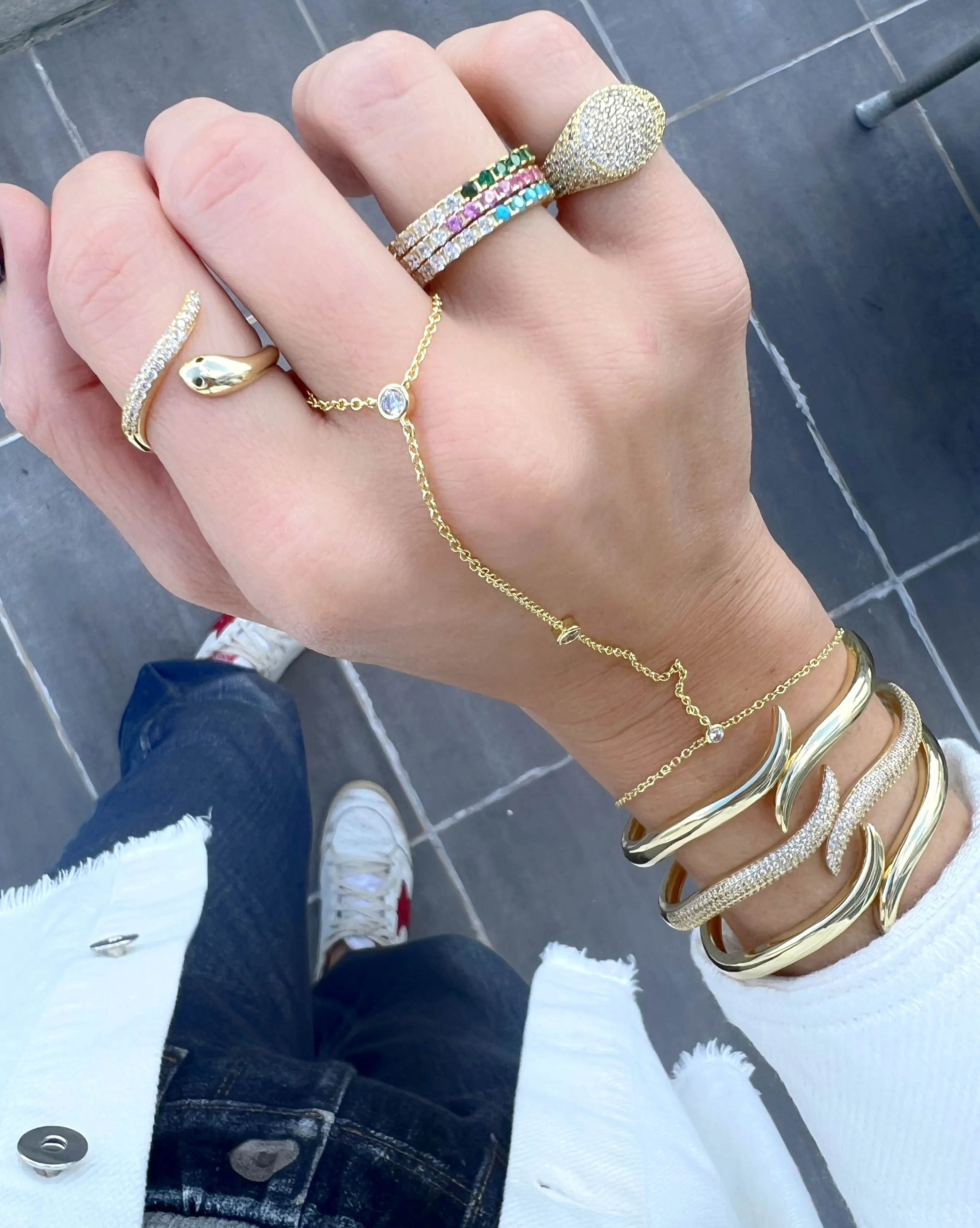 Wrap Snake Ring